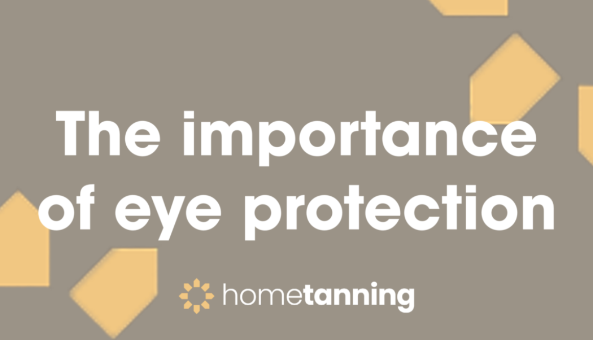 the importance of eye protection on sunbeds