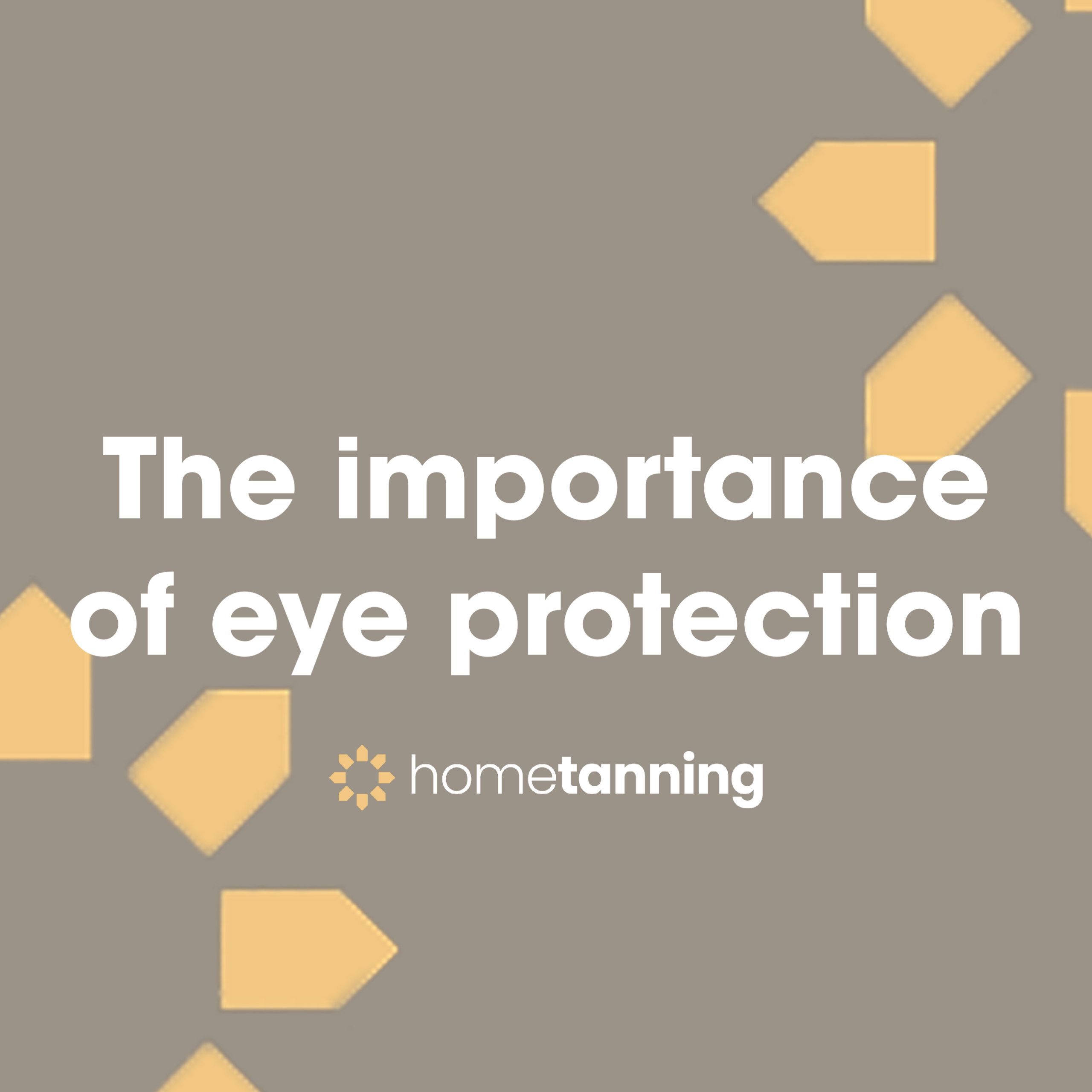 the importance of eye protection on sunbeds